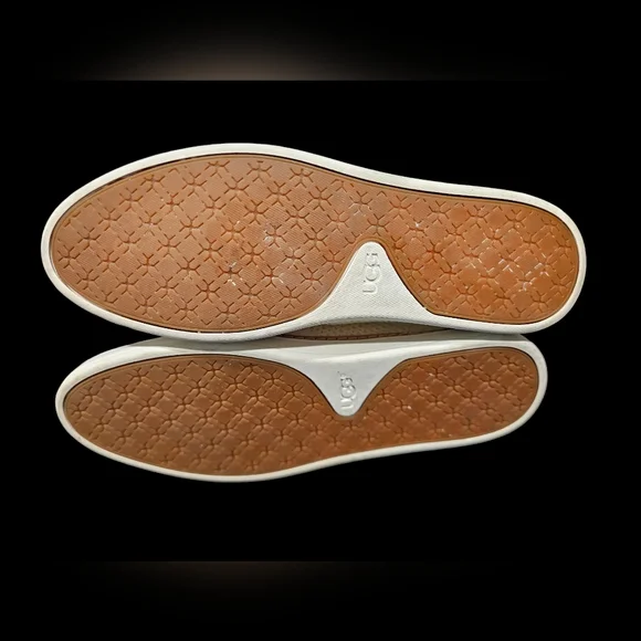 Ugg Sammy Knit Women's White Slip On Casual Sneaker size 9 MSRP $110 - Picture 6 of 7